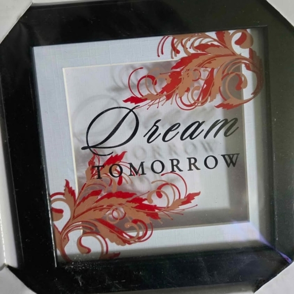 NIB Dream, Live, Cherish - 3 Piece Wall Art Set - Picture 4 of 5